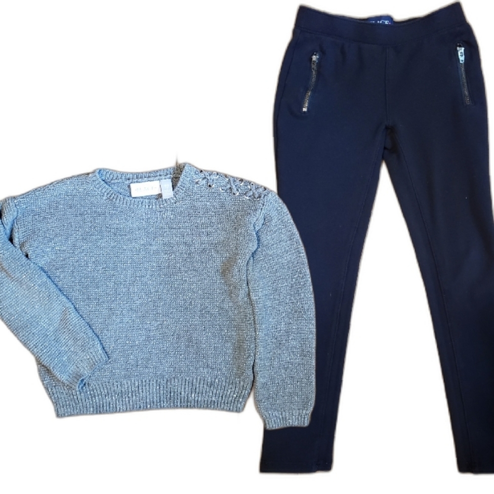 Sweater & Leggings Set (Girls 5/6)